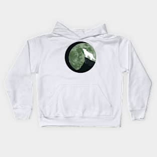 moon wolf Kids Hoodie